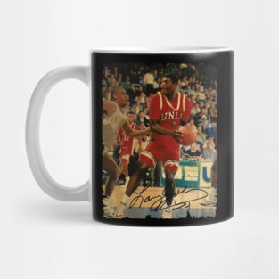 Larry Johnson - Vintage Design Of Basketball Mug